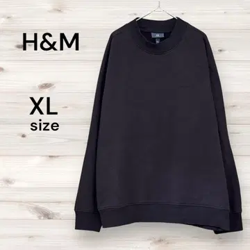 H&M 에이치앤엠 트레이닝복 남성용 무지 속기모 다크 브라운 브라운