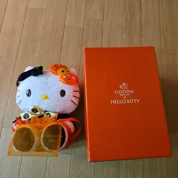 GODIVA 할로윈 HELLO KITTY 봉제 인형 2017