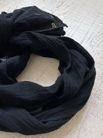 45rpmR 거즈 스톨 블랙 45R