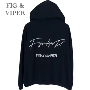 FIG&VIPER 피그 앤 바이퍼 와플 빅 후디 F