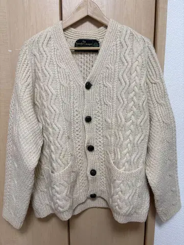 An Irish Craft 케이블 니트 가디건