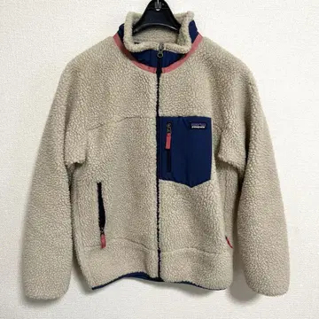 patagonia 플리스 자켓 베이지
