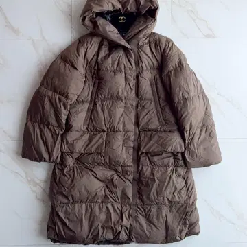 새상품급 UNIQLO 질 샌더 콜라보 롱 다운 코트 브라운 M