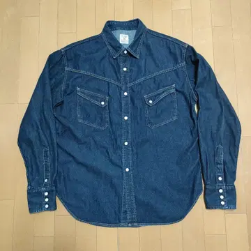 TCB JEANS 데님 셔츠 긴팔 사이즈 46