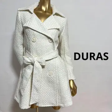 [ 2468 ] DURAS 트렌치코트 S 화이트