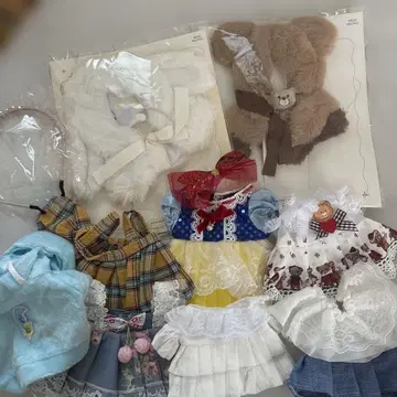 봉제 인형용 옷 갈아입기 세트
