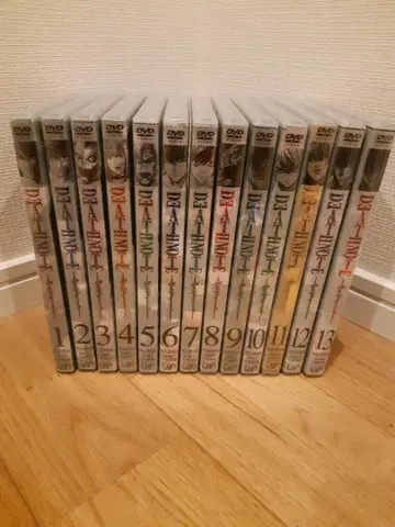 애니메이션 DEATH NOTE DVD 전13권 세트