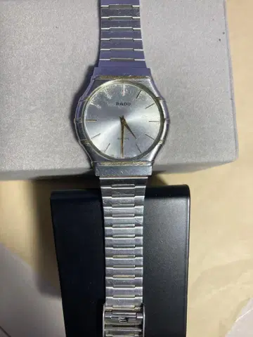 정크 RADO 아날로그 손목시계 빈티지