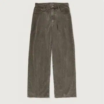 AURALEE PIGMENT DYED CORDUROY PANTS