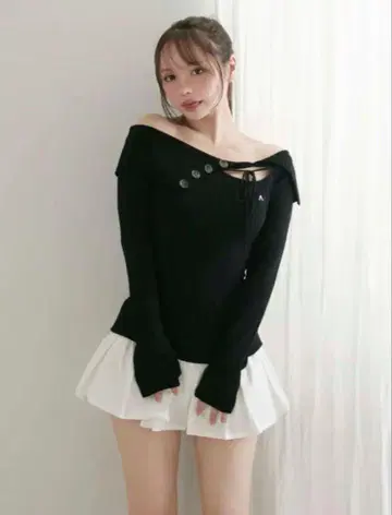 andmary Isabel knit mini dress