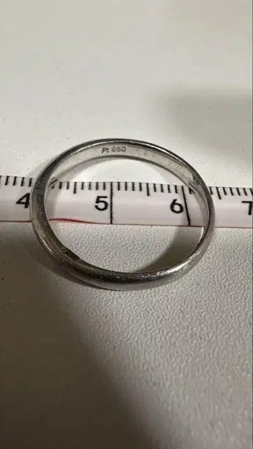 플라티나 950 반지 5.18g