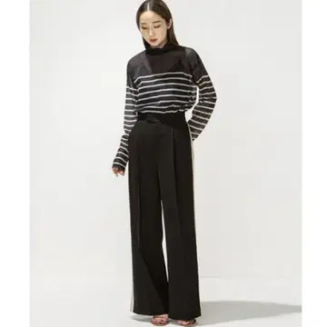 새상품급 NOBLE N.Jam 8th collection 시어 보더 상의