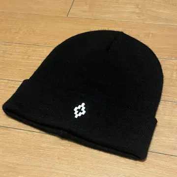마르셀로 바론 니트 모자 니트 캡 비니 블랙 검정