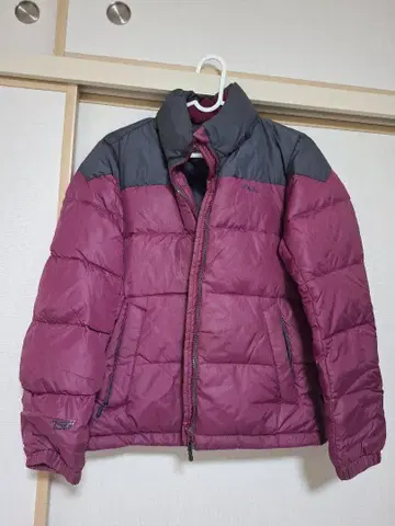FILA 다운 자켓 와인 레드 85