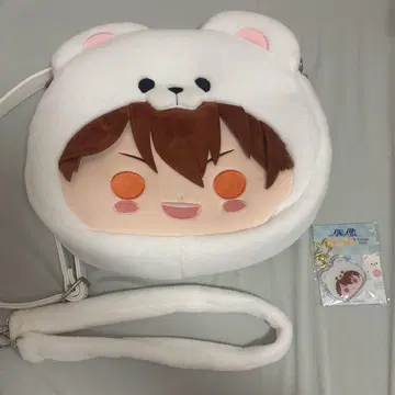앙상블 스타즈 모리사와 치아키 화이트 베어 백 화이트 베어 머플러