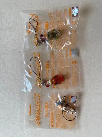 에반게리온 스트랩 3개 세트