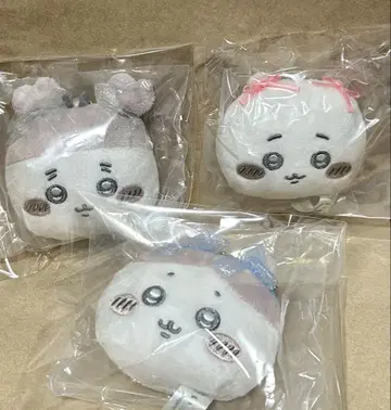 마스코트 거울 리본 치이카와 (먼작귀) 하치와레 헌책방 세트