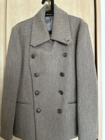 새상품급 폴스미스 울 더블 브레스트 피코트