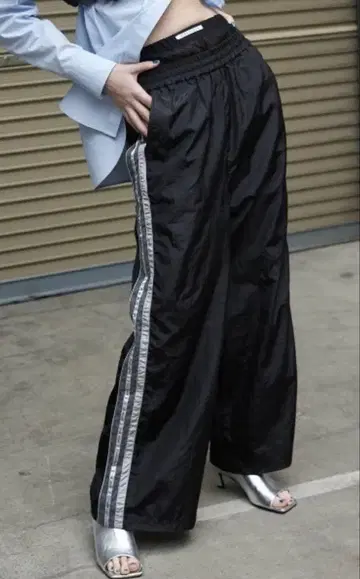 jose moon SHINY TRACK PANTS