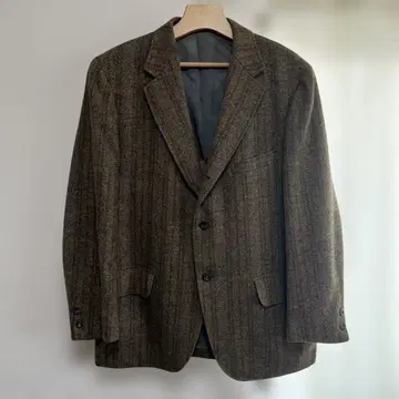 스트라이프 패턴 VINTAGE 테일러드 자켓