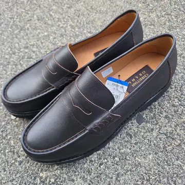 다크 브라운 가죽 로퍼