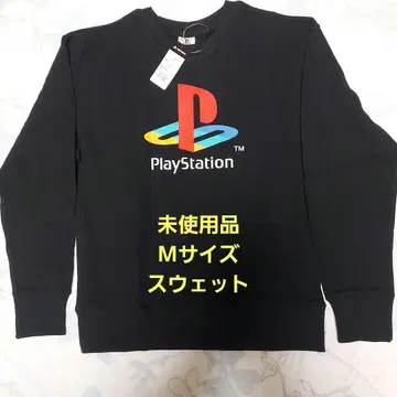 PlayStation M 사이즈 맨투맨 블랙