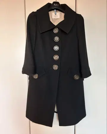 Rubyrivet 코트 클래시컬 블랙 7부 소매