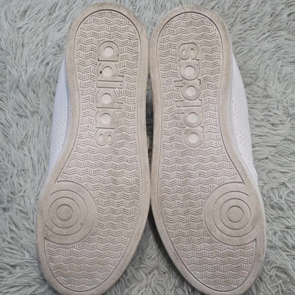 2x-5:아디다스 어드밴티지 화이트 벨크로(240)