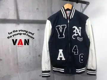 VAN JAC 밴재킷 사가 와펜 바시티 자켓 봄버 자켓