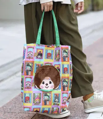 [레어] 티티카카 몽치치 콜라보 에코백 그린