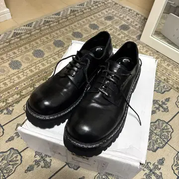 GUIDI 구이디 레이스업 가죽 신발 GR02V