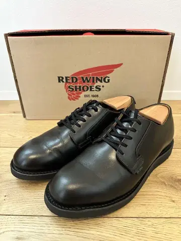 RED WING 101 OXFORD POSTMAN SHOES BLACK