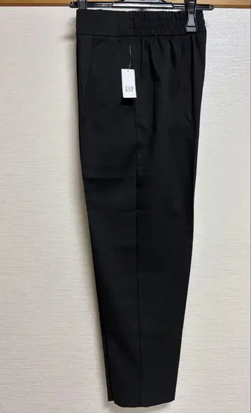 GAP 블랙 턱 슬랙스 XS