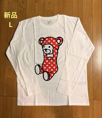 새상품 graniph 컨트롤 베어 롱 슬리브 T셔츠 L 그라니프