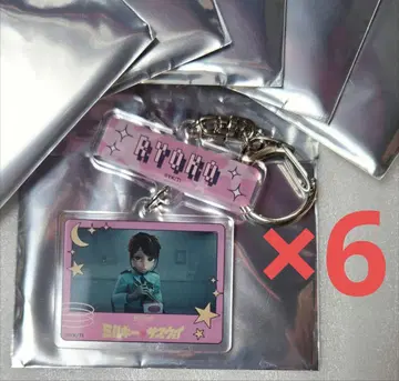 6개 세트 료코 연결 키링 밀키 서브웨이 TSUTAYA 시부야