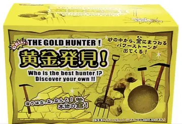 THE GOLD HUNTER 광석 발견 채굴 키트 레어 당첨 정품 금