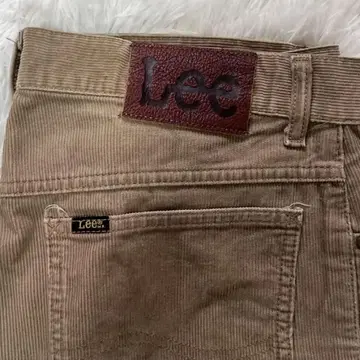Lee 리 코듀로이 팬츠 브라운 W76