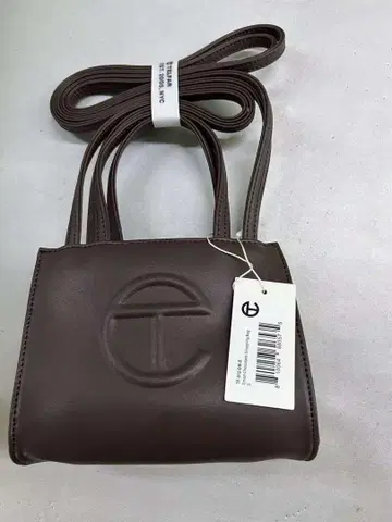 Telfar 스몰 쇼핑백 브라운