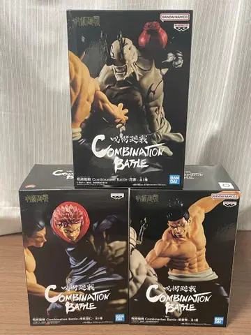 주술회전 COMBINATION BATTLE 피규어 3체 세트