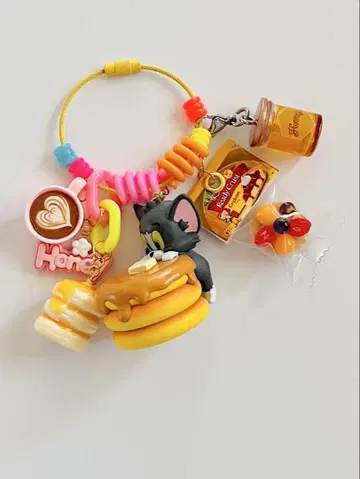[재판매 없음] TOM and JERRY 찰랑찰랑 키링 No.133