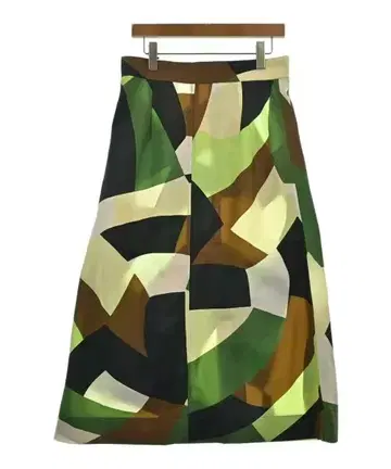 PLAN C 롱 맥시 길이 스커트 여성용