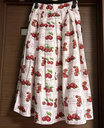[ 미사용 ] 멜로디 바스켓 FreshCherry 스커트