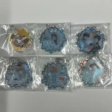 이토 준지 x 산리오 캐릭터즈 아크릴 참 6개