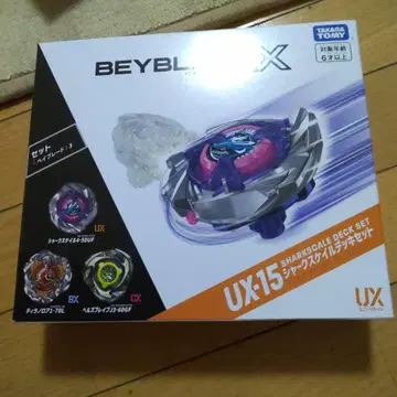 Beyblade X UX-15 샤크 스케일 데크 세트