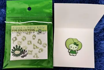 Algae X Hello Kitty 시크릿 핀 배지 조류 키티