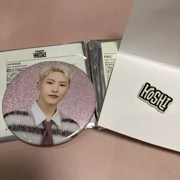 SEVENTEEN HOLIDAY 캔뱃지 핀즈 HOSHI 호시