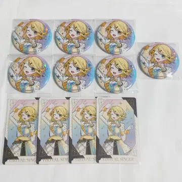 프로세카 카가미네 린 감사제 캔뱃지 그리
