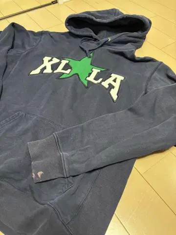 XLARGE 네이비 후드티 후디 XL