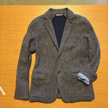 45R 하운드투스 패턴 테일러 자켓