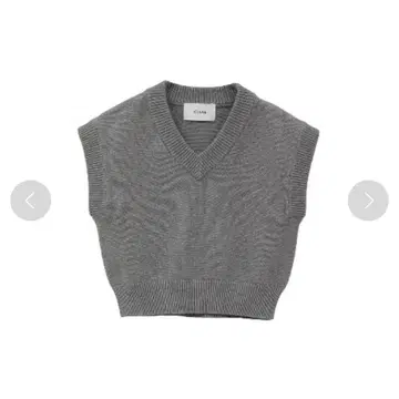 CLANE : CROPPED V NECK KNIT TOPS